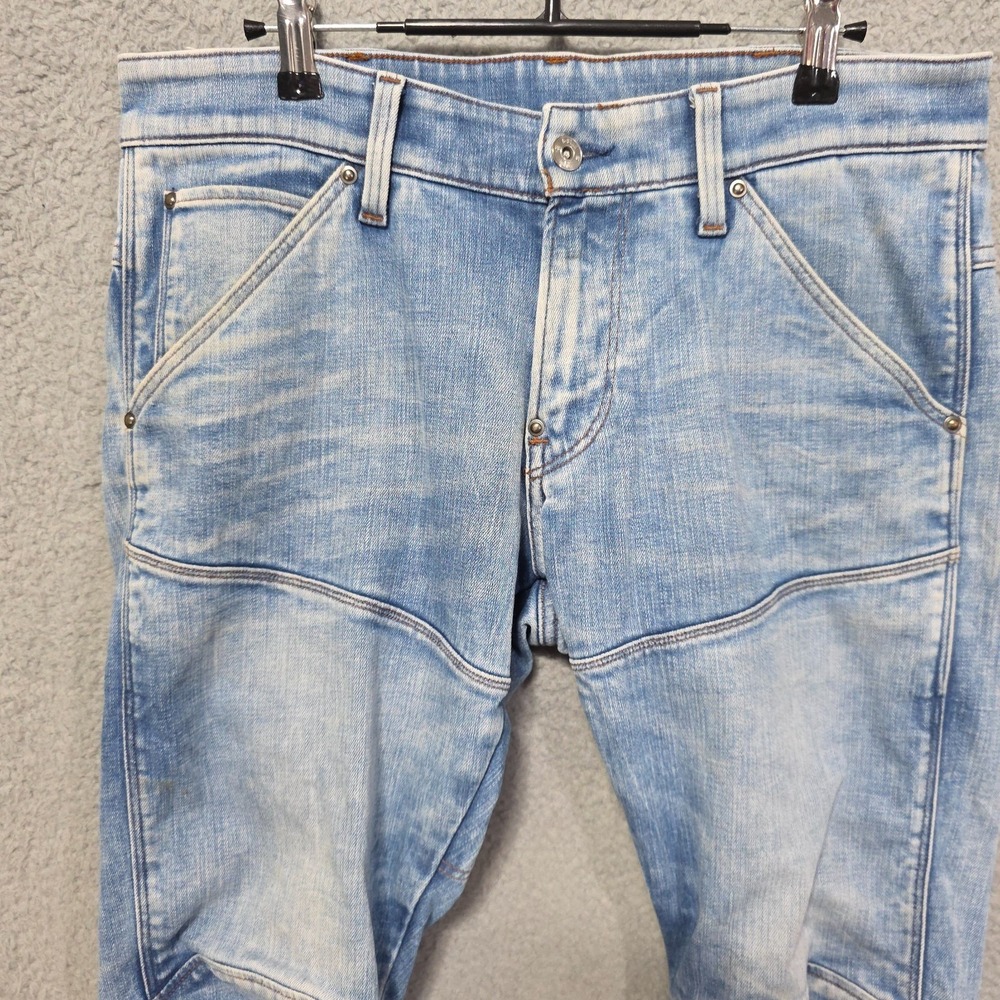 G-Star Raw Jeans Men's 31x32 5620 3D Blue Super Slim - Picture 2 of 8